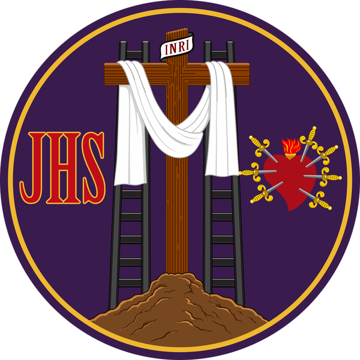 Escudo de la Hermandad de la Soledad de Albaida del Aljarafe